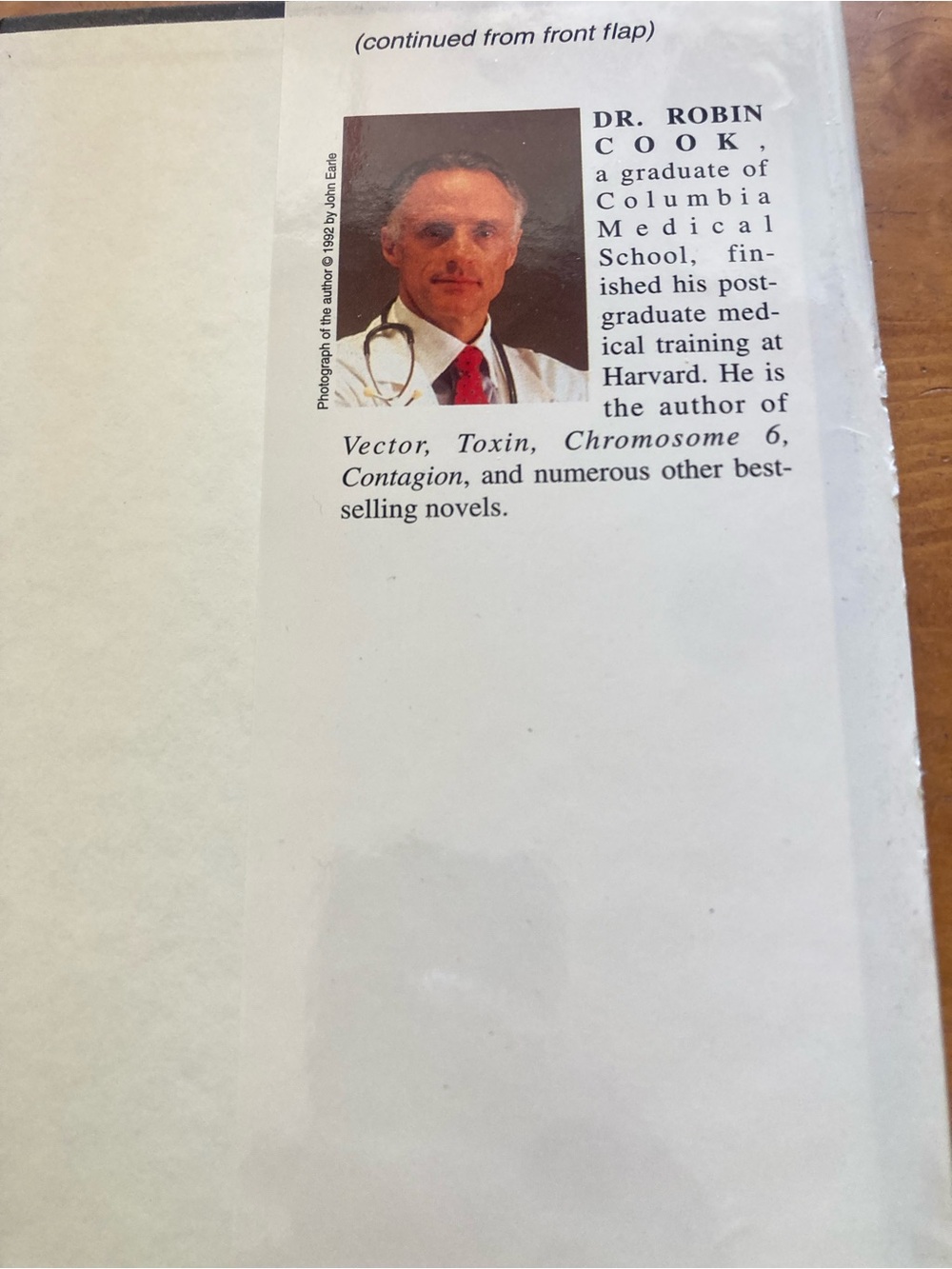 Robin Cook "Abduction" Hardcover Book - Teal Cover - Picture 4 of 5